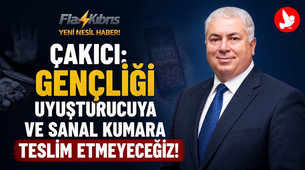 Çakıcı: “Gençliği Uyuşturucuya ve Sanal Kumara Teslim Etmeyeceğiz”