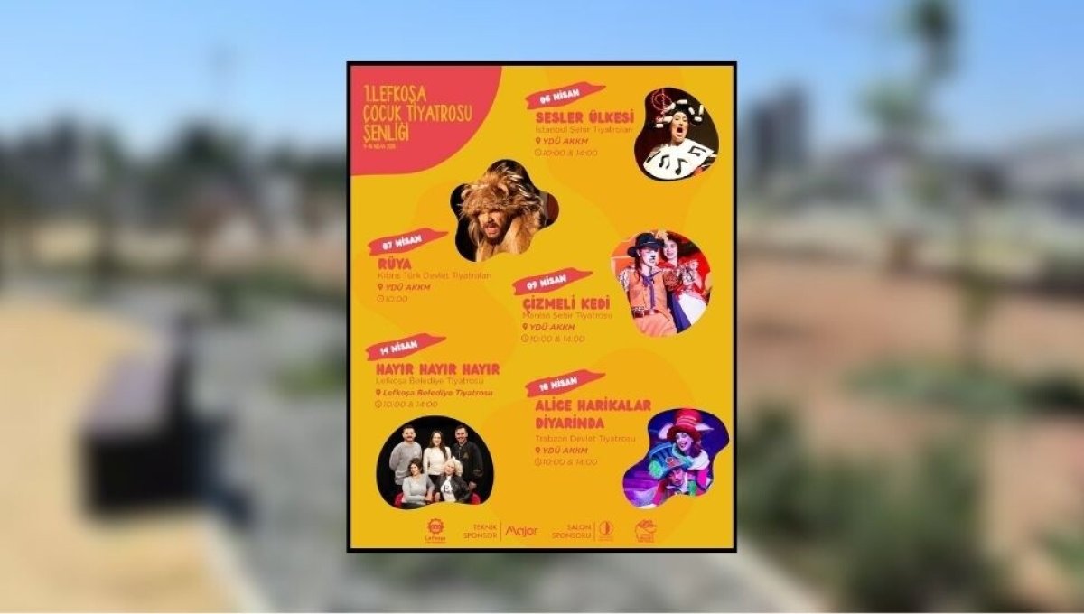1. Lefkoşa Çocuk Tiyatrosu Şenliği Başlıyor