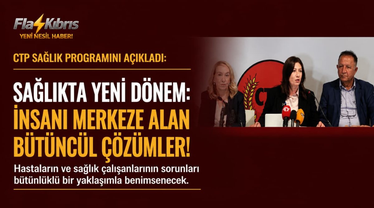 CTP sağlık programını açıkladı: Hastaların ve sağlık çalışanlarının sorunları bütünlüklü bir yaklaşımla benimsenecek