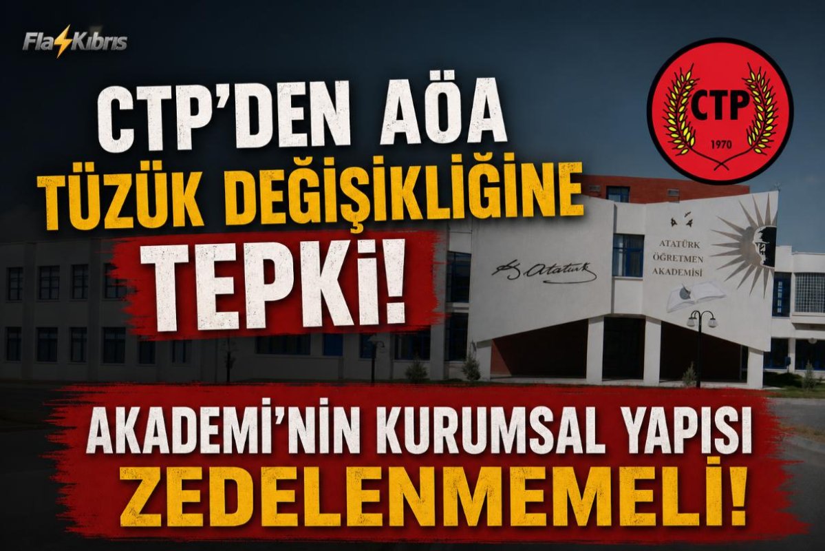 CTP: AÖA yasa tasarısında siyasi müdahale ve ayrımcılığa kapı aralanmaktadır