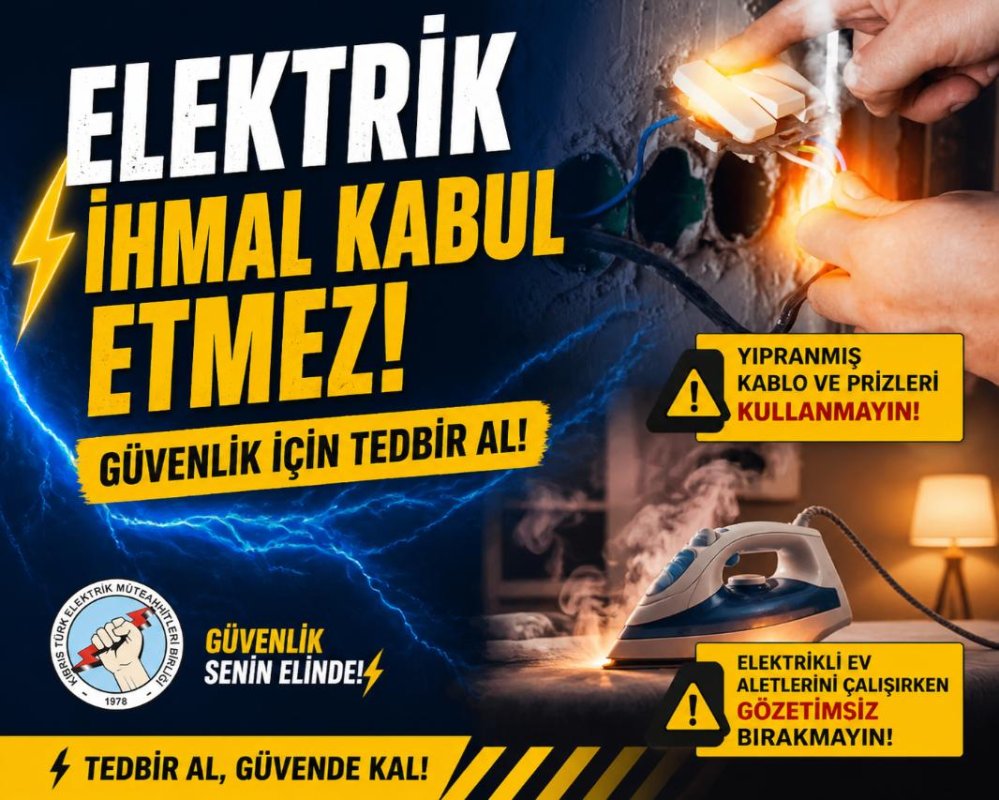 Sılalı: "Arızalı Elektrikli Cihazlar Ciddi Yangın Riski Oluşturuyor"