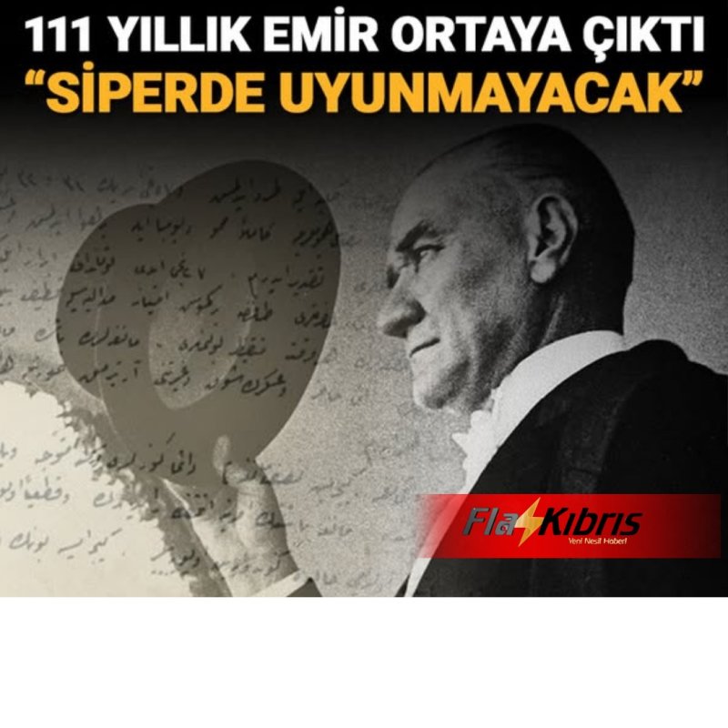 Atatürk'ün Çanakkale Savaşı'nda askere yazdığı emir ortaya çıktı: Siperde uyunmayacak