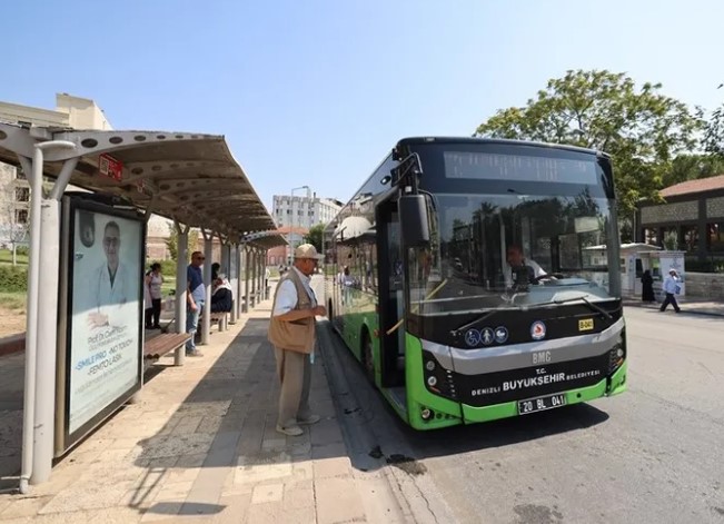 Denizli’de Ulaşımda Yeni Uygulama Hayata Geçti