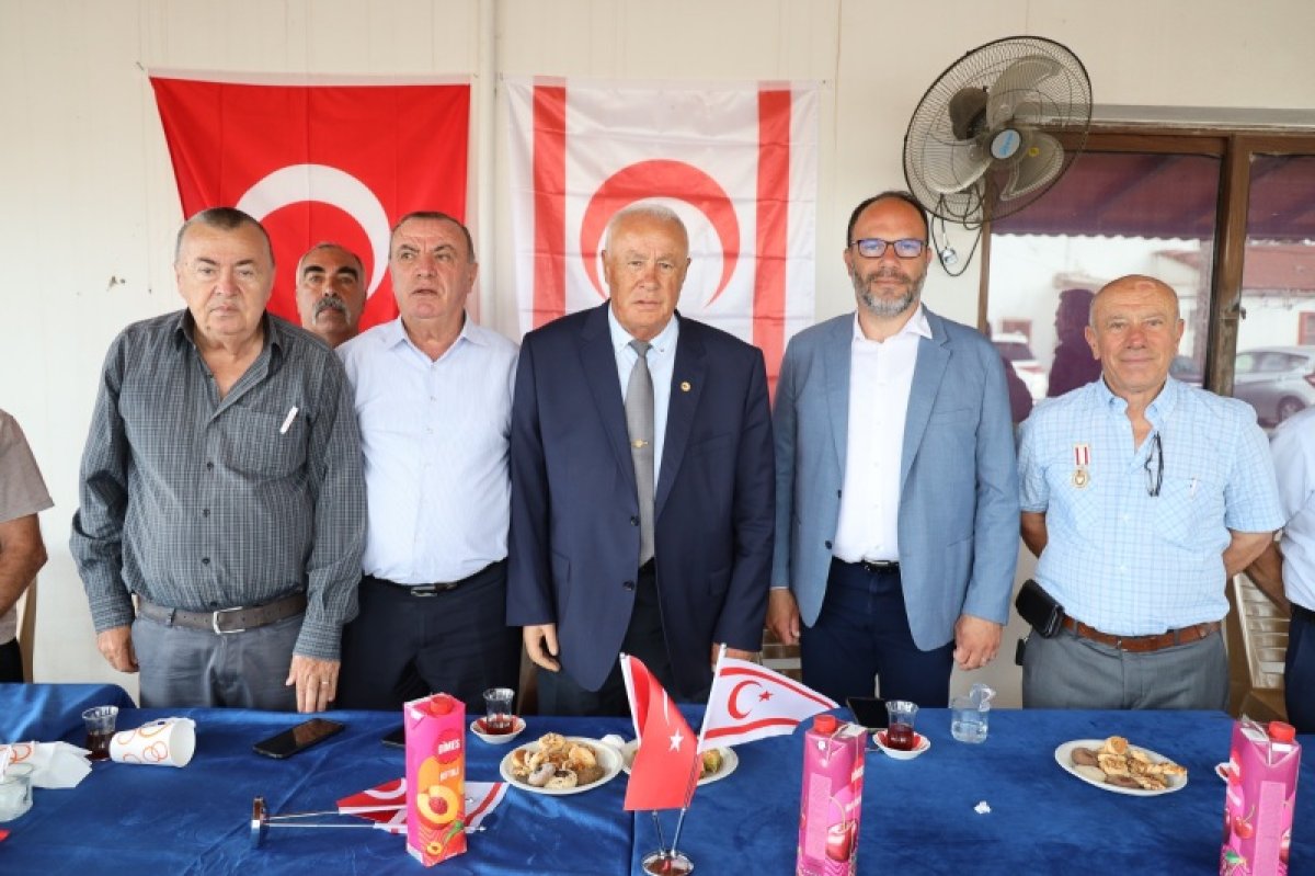 Gaziler derneği iskele şube binası törenle açıldı