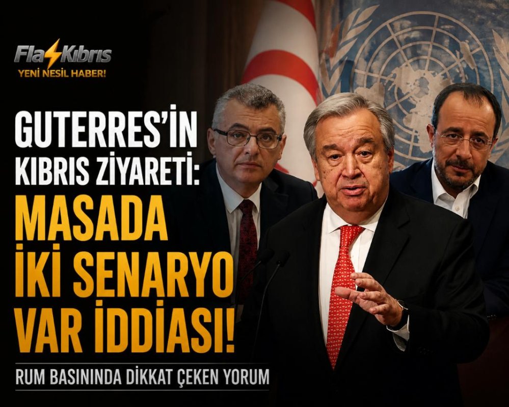 Rum basınında Guterres’in Kıbrıs ziyareti