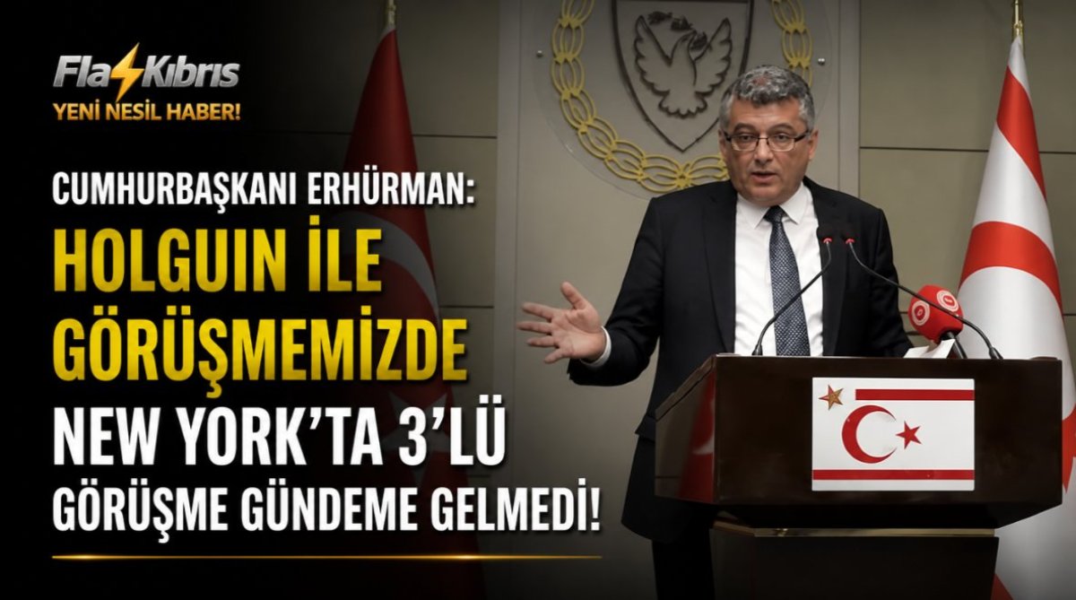 Tufan Erhürman: Holguin ile görüşmemizde New York'ta 3'lü görüşme gündeme gelmedi