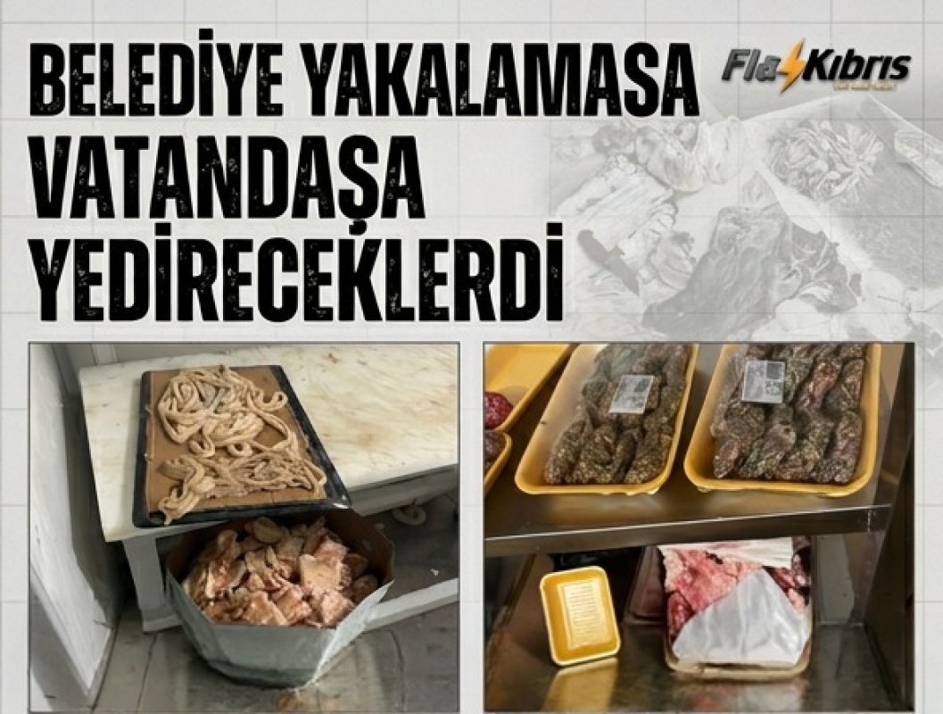 Bir tona yakın kaçak et ele geçirildi