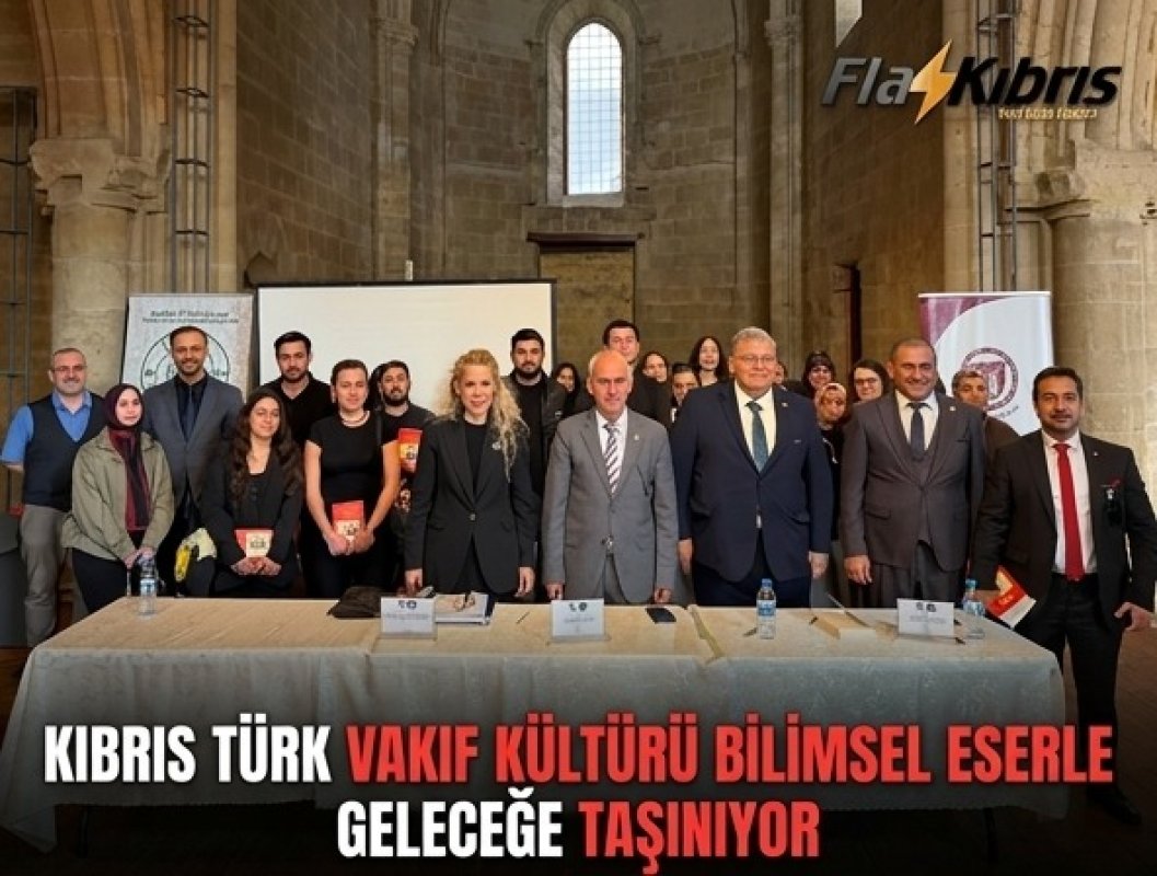 Kıbrıs Türk vakıf kültürü bilimsel eserle geleceğe taşınıyor