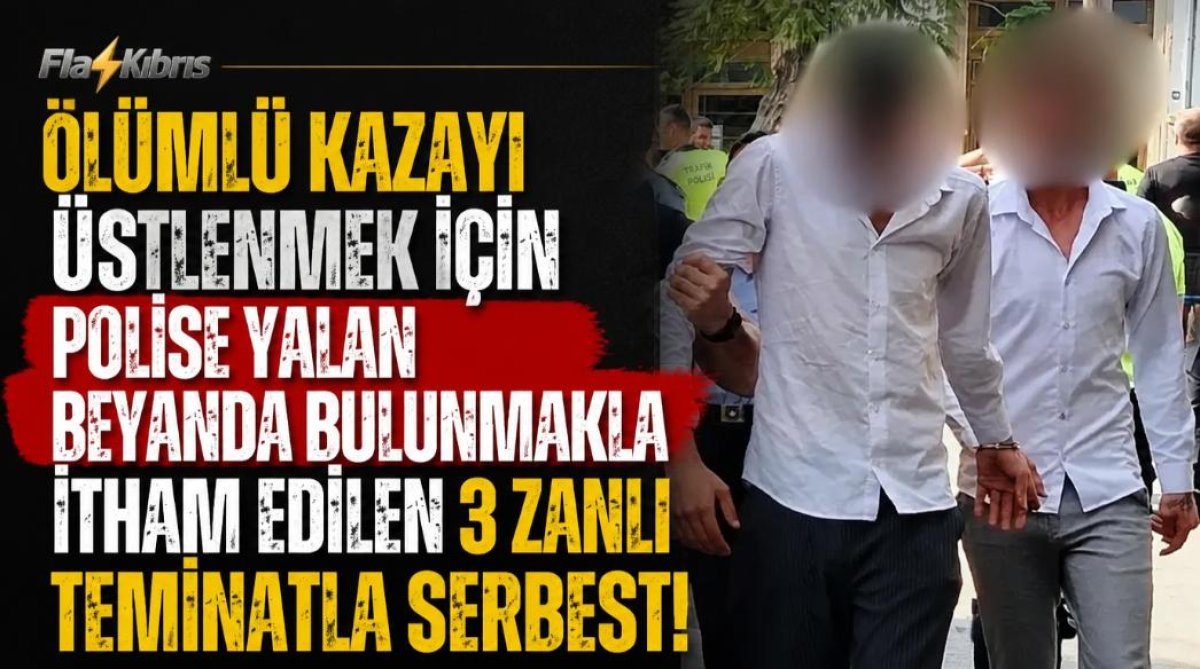 Yalan beyan veren 3 kişi teminatla serbest