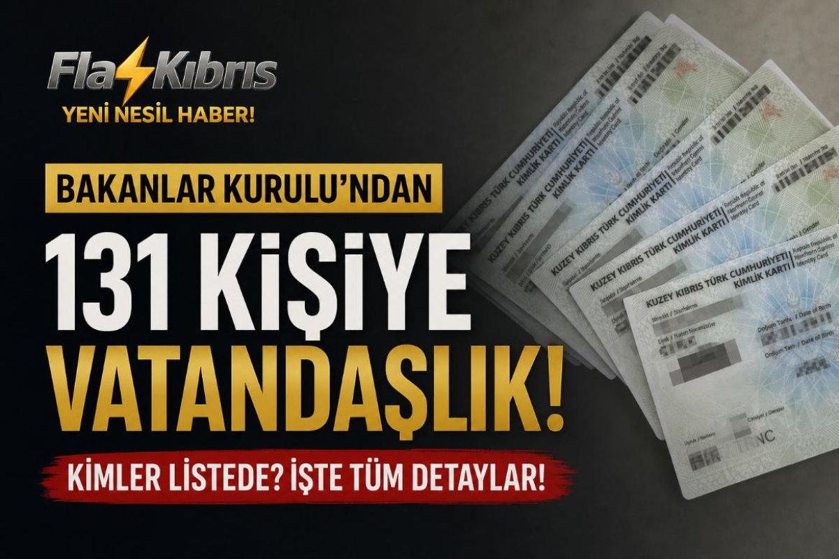 Bakanlar Kurulu'ndan 131 kişiye vatandaşlık