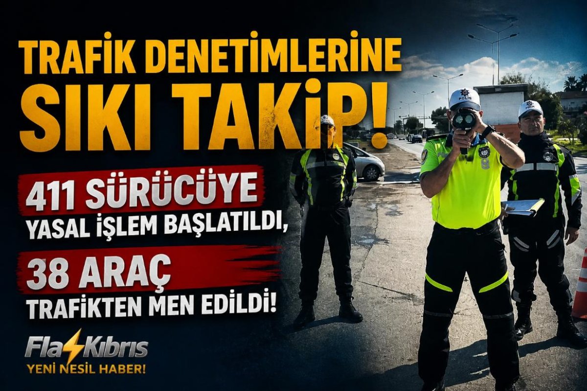 Trafik denetimleri sürüyor
