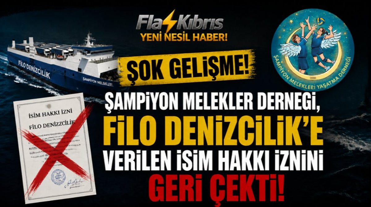 Şampiyon Melekler Derneği, Filo Denizcilik'e verilen isim hakkı iznini geri çekti