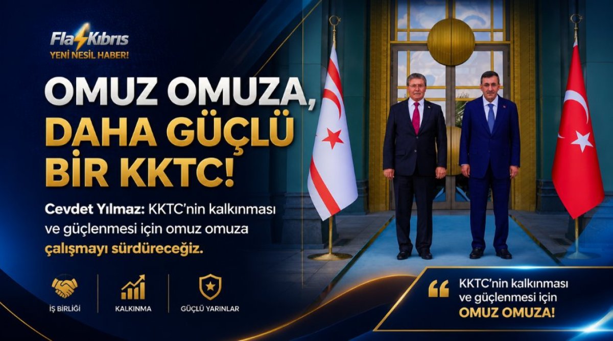 Cevdet Yılmaz: KKTC’nin kalkınması ve güçlenmesi için omuz omuza çalışmayı sürdüreceğiz