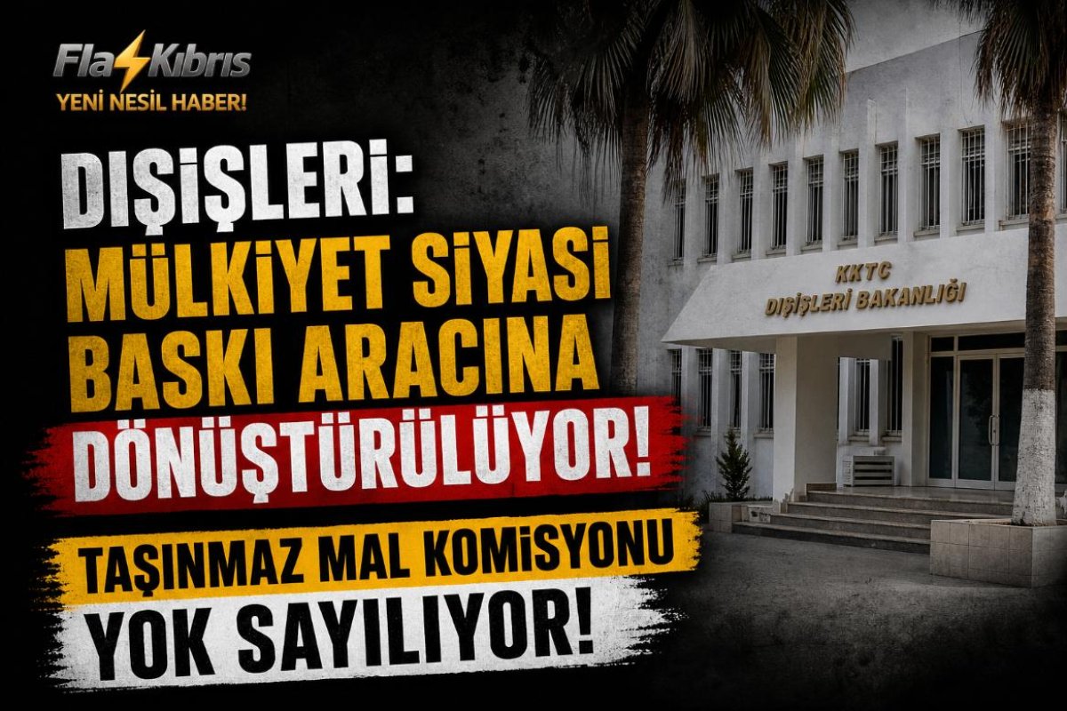 Dışişleri Bakanlığı: Rum Yönetiminin önceliği hukuki çözüm değil, siyasi ve ekonomik baskı