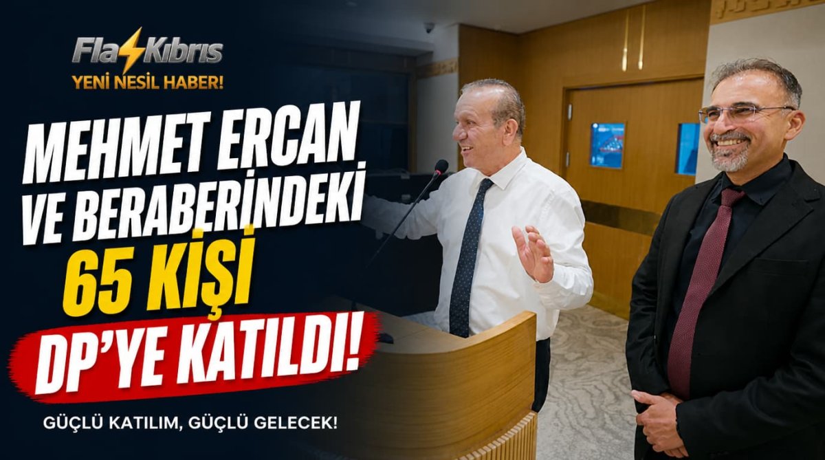 Mehmet Ercan ve Beraberindeki 65 Kişi DP’ye Katıldı!
