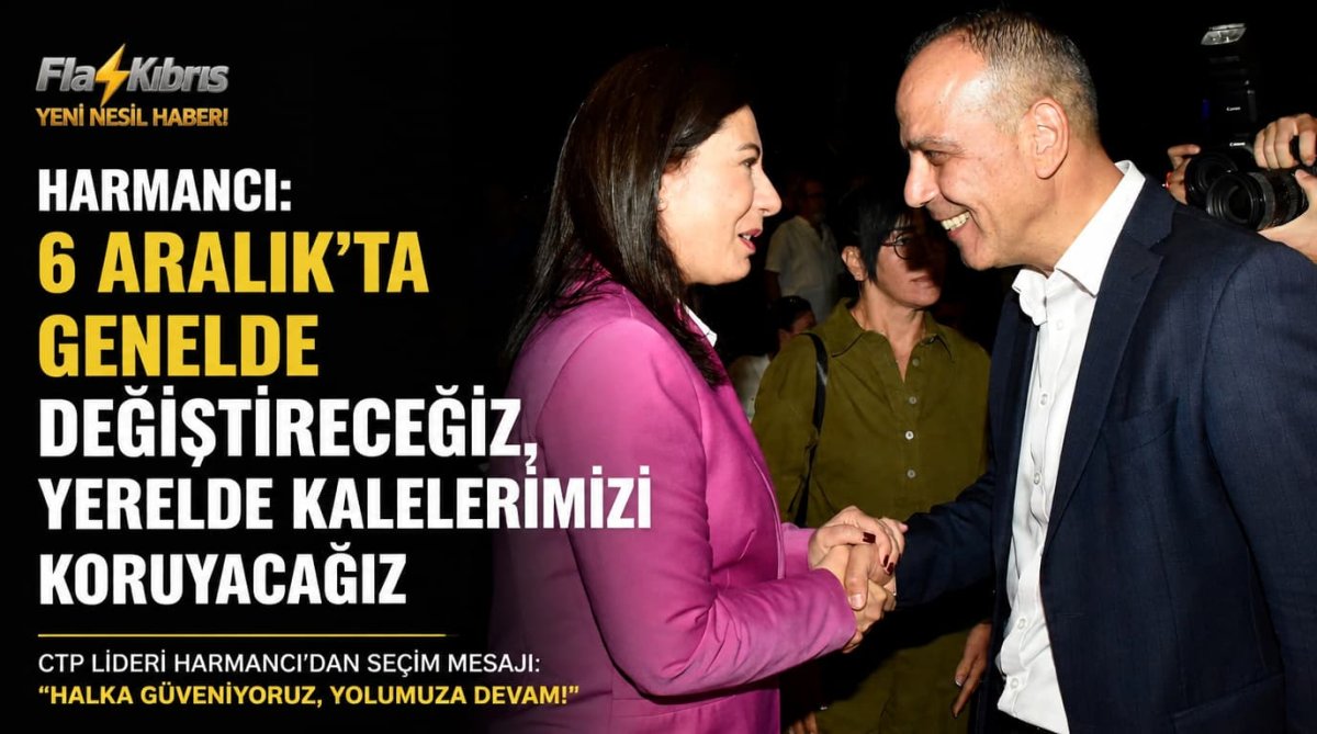 Harmancı: “6 Aralık’ta Genelde Değiştireceğiz, Yerelde Kalelerimizi Koruyacağiz”
