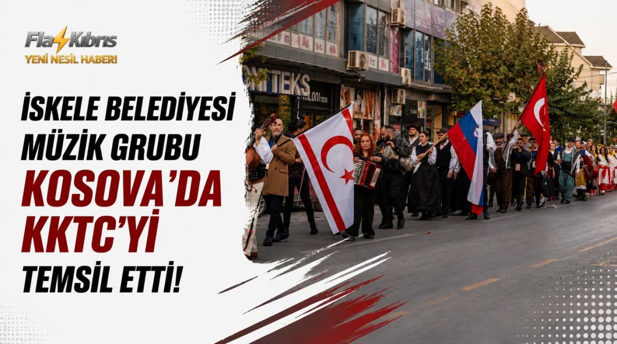 İskele Belediyesi Müzik Grubu, Kosova’da KKTC’yi temsil etti