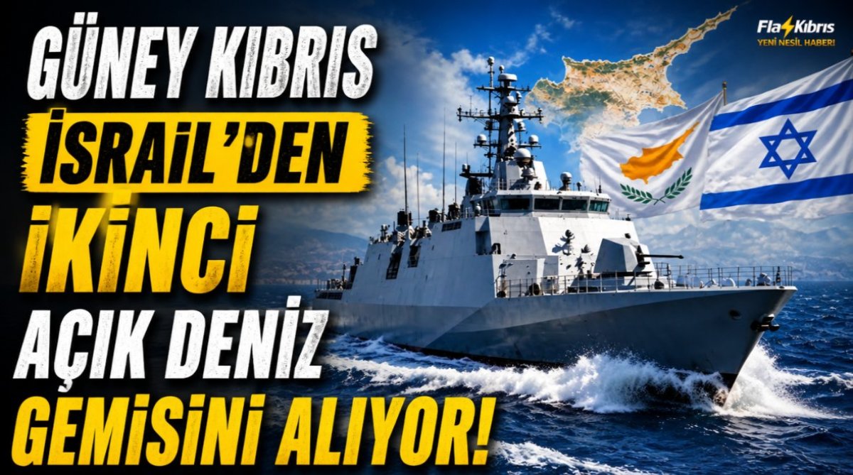 Güney Kıbrıs İsrail’den ikinci açık deniz gemisini alıyor