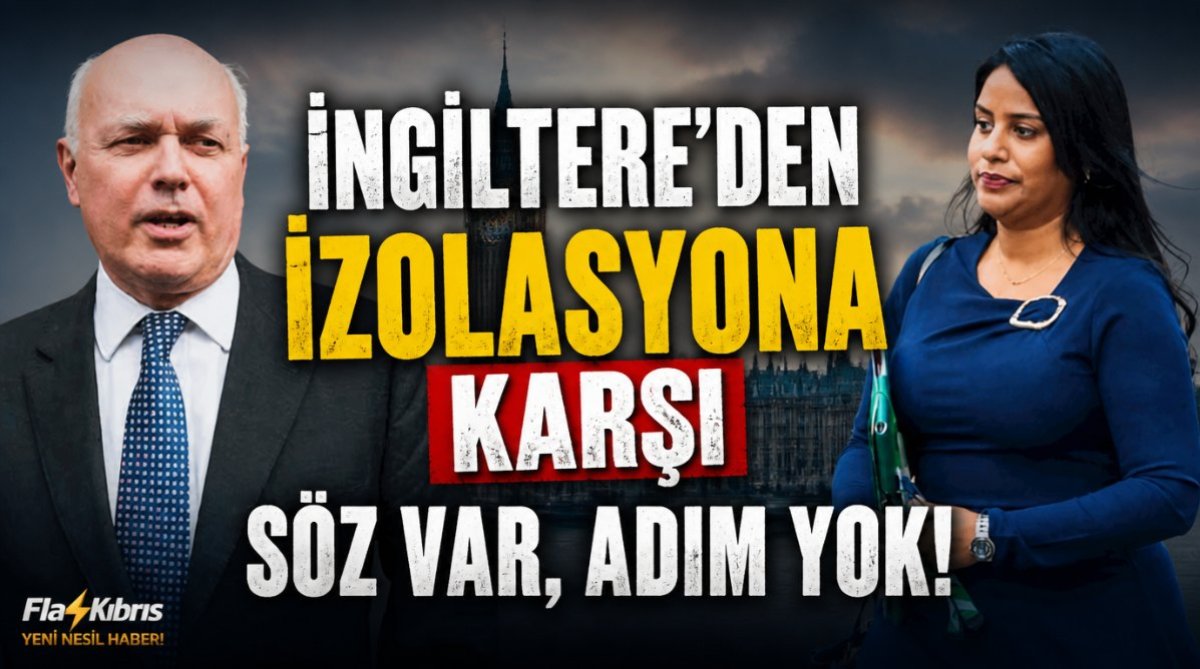 İngiltere hükümeti, Kıbrıslı Türklerin izolasyonunu azaltma çabalarına destek açıkladı