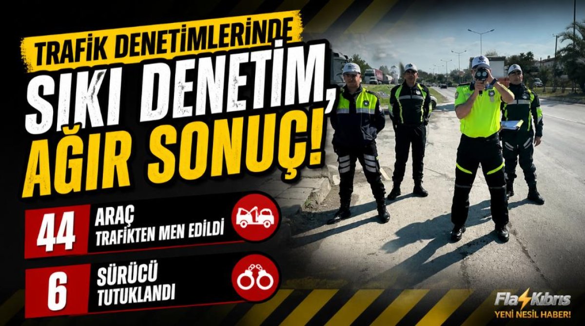 Trafik denetimleri sürüyor