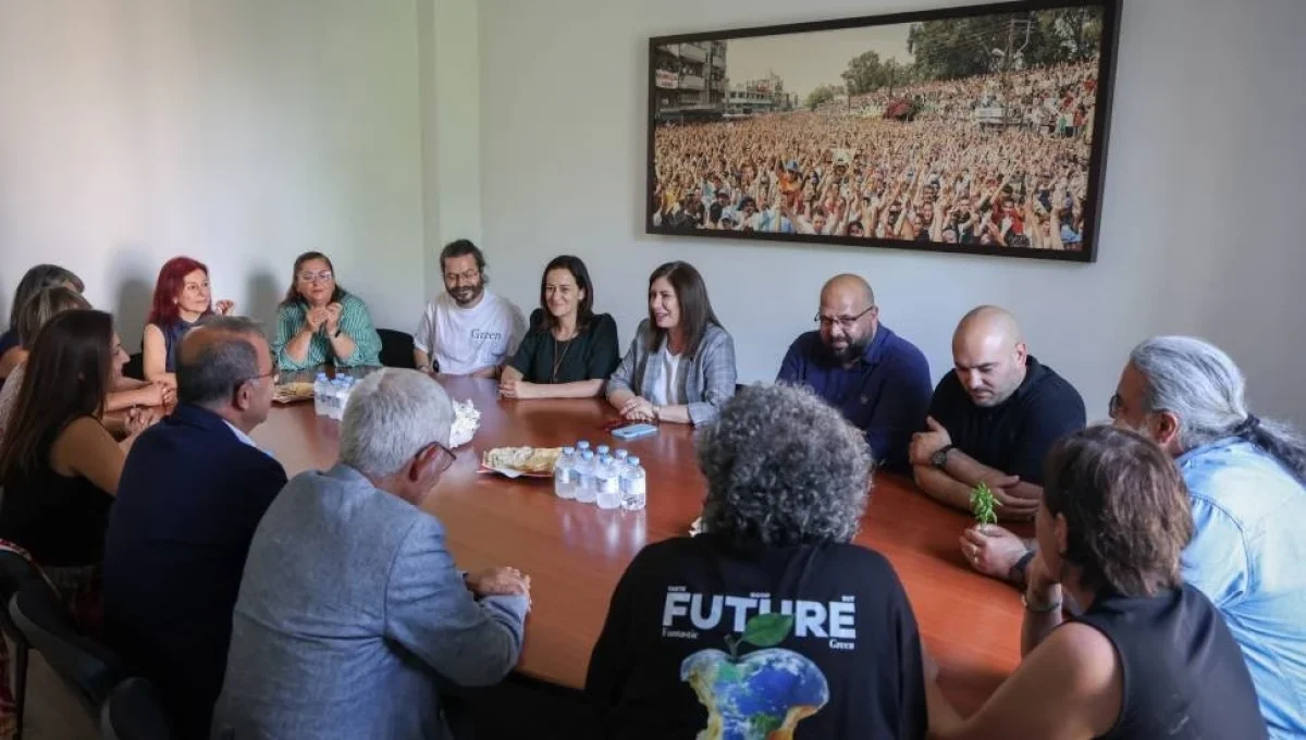 CTP, Yeşil Sol Parti heyetini kabul etti