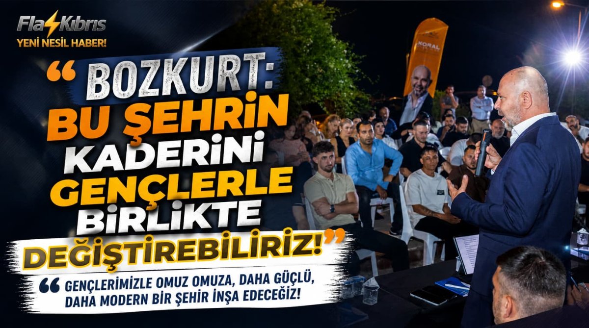 Bozkurt: “Bu şehrin kaderini gençlerle birlikte değiştirebiliriz”