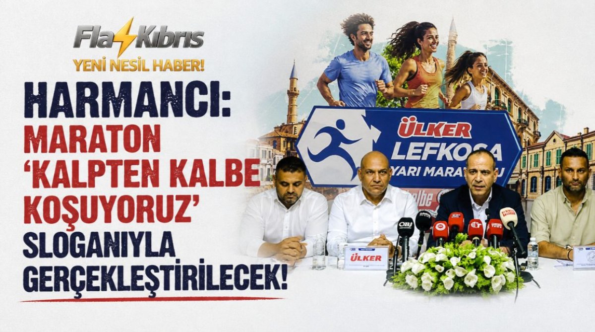 Harmancı: “Maraton ‘kalpten kalbe koşuyoruz’ sloganıyla gerçekleştirilecek”
