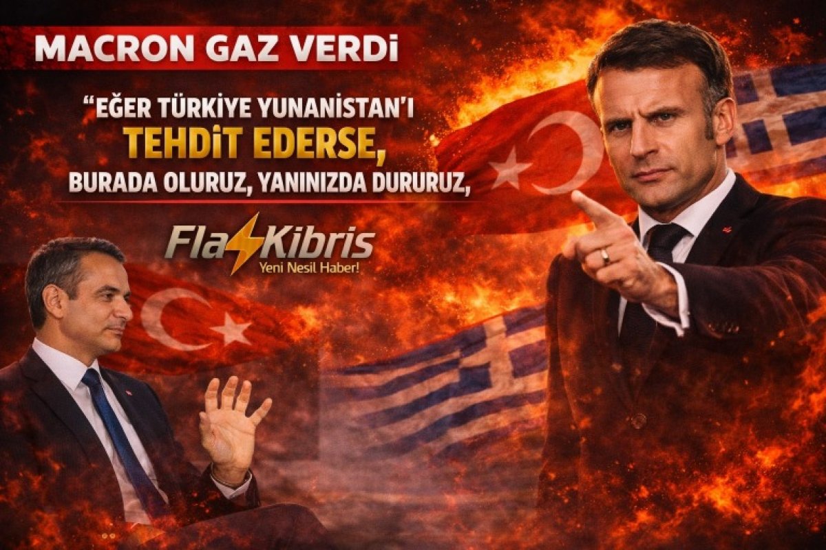 Macron'dan Yunanistan'a Destek Mesajı