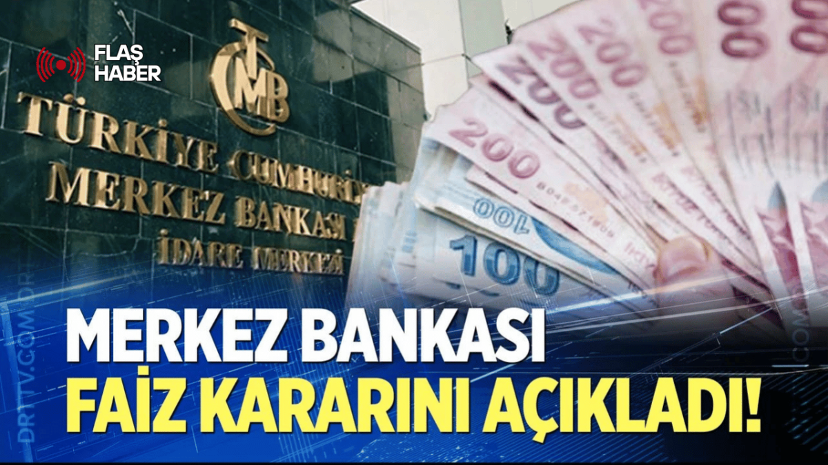 Merkez Bankası faiz kararını açıkladı