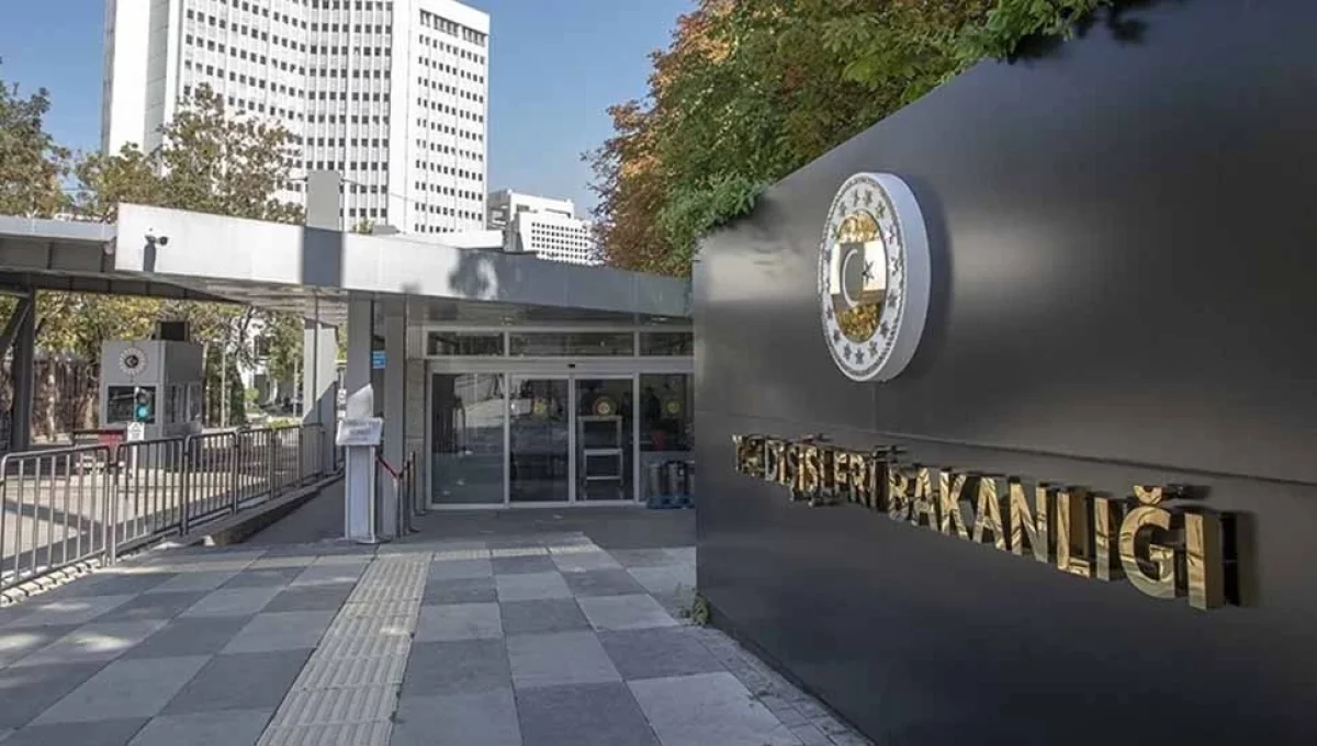 Türkiye Dışişleri Bakanlığı, İsrail'in Küresel Sumud Filosu'na müdahalesini kınadı