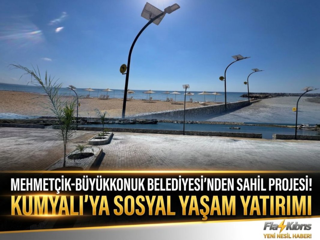 Kumyalı Sahil Etkinlik Alanı hizmete açıldı