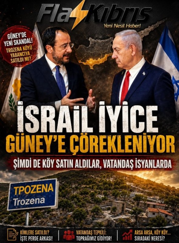 Güney Kıbrıs'ta İsrail boş kalan köyleri satın aldı... İçlerinde Türk köyü de var