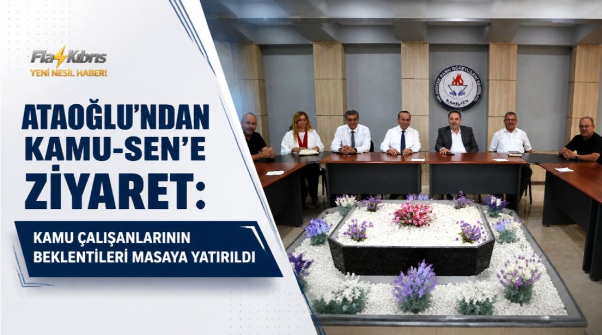 Ataoğlu’ndan Kamu-Sen’e ziyaret