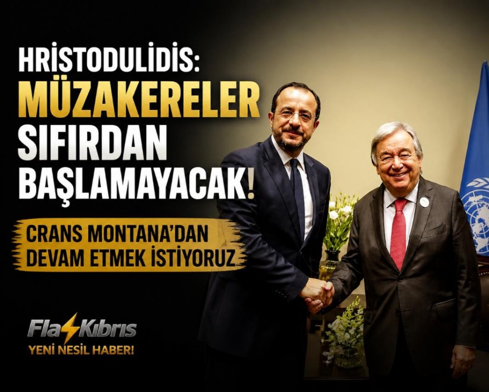Nikos Hristodulidis: Güven yaratıcı önlemler 5+1 görüşmesi için ön şart değil