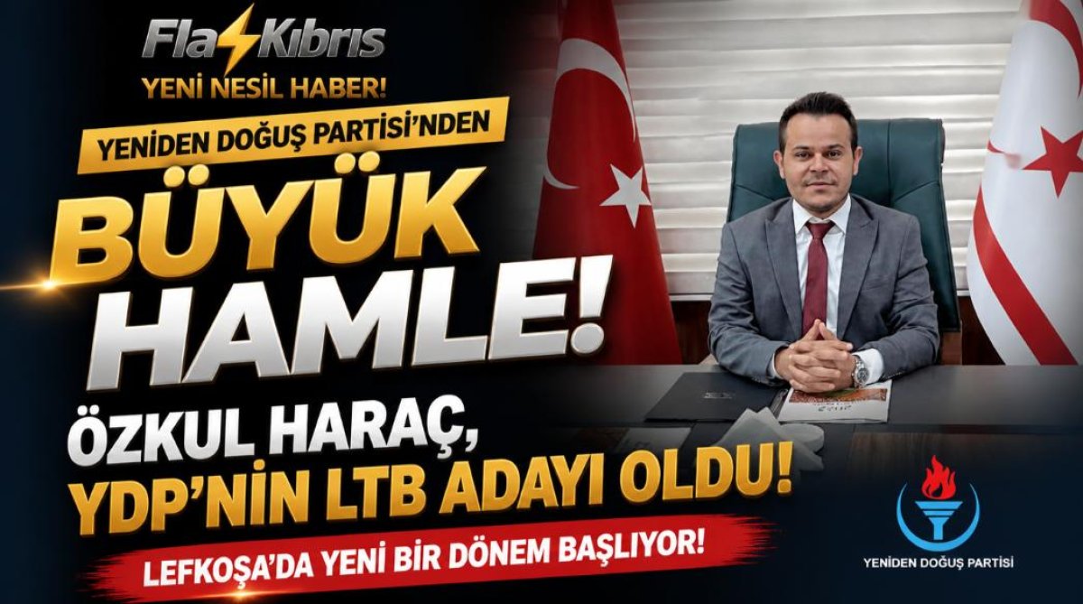 Özkul Haraç , YDP'nin LTB Adayı Oldu