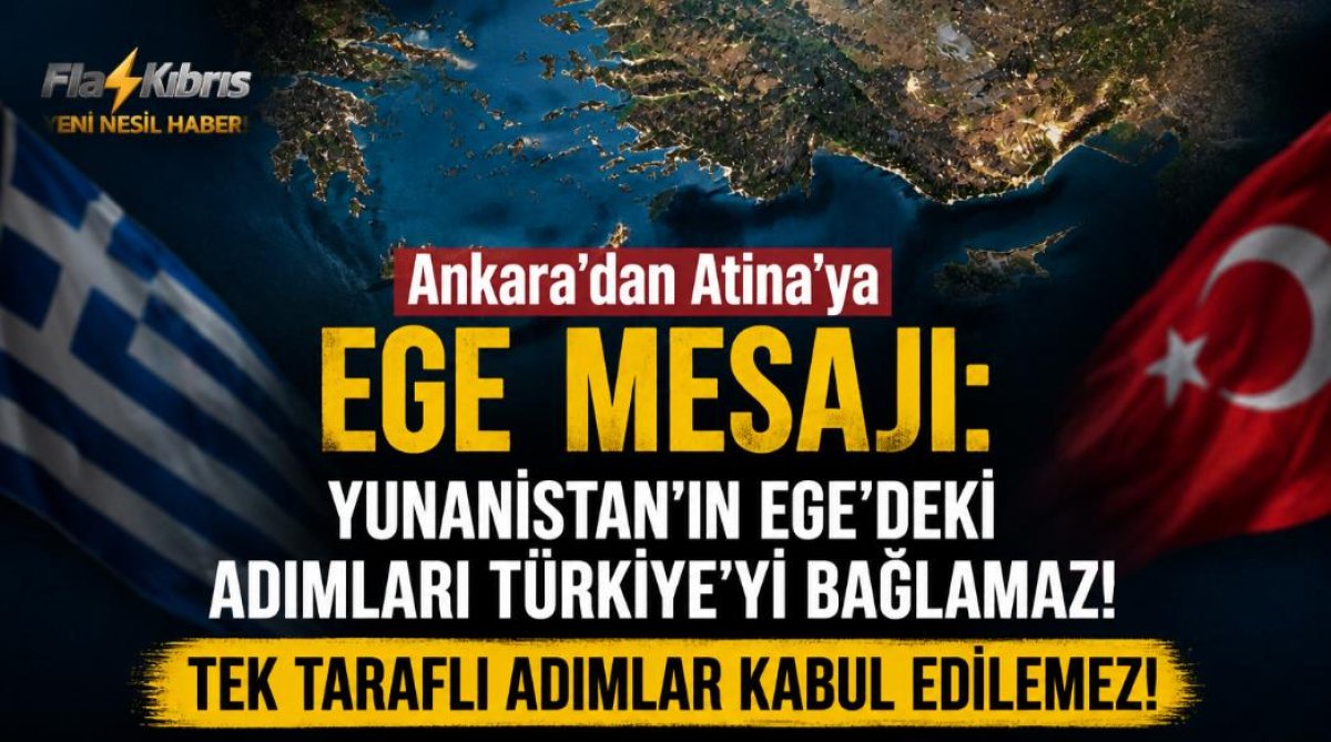 Türkiye'den Yunanistan'ın Ege'yi kapsayan 