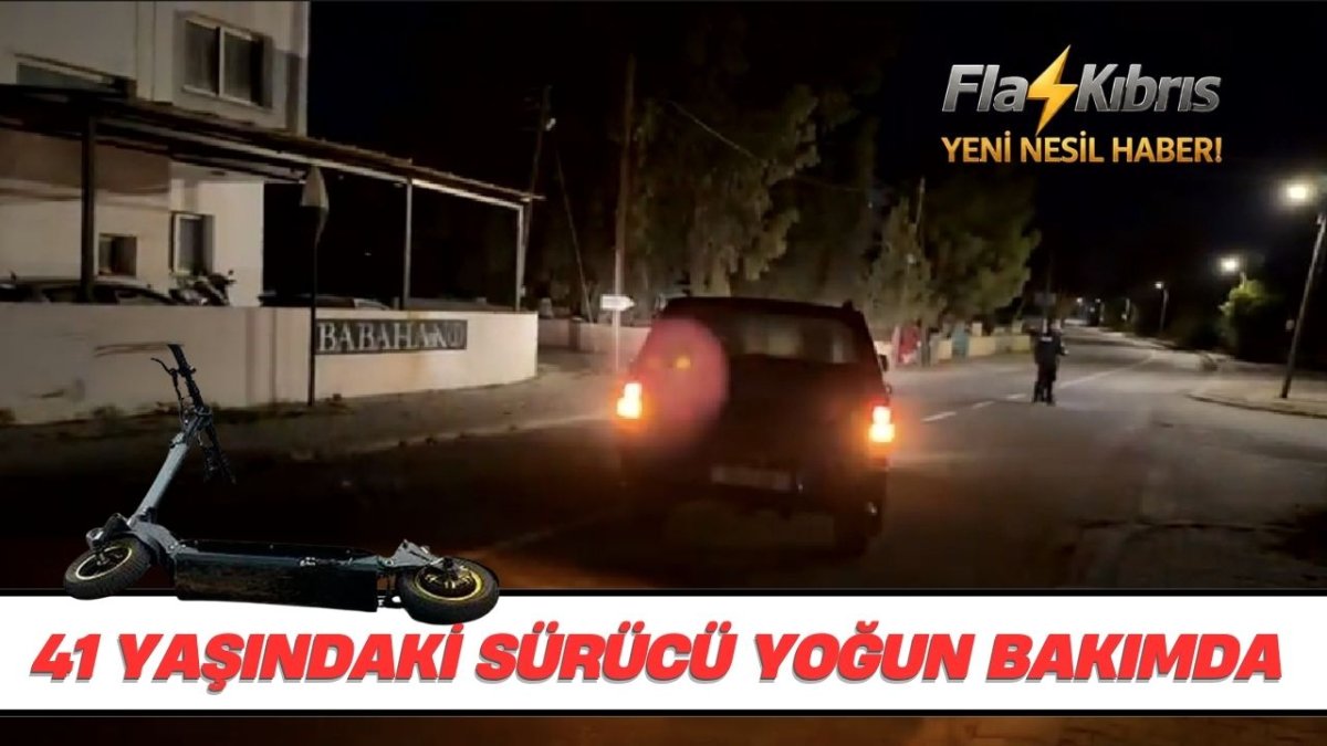 Demirhan’da scooter kazası