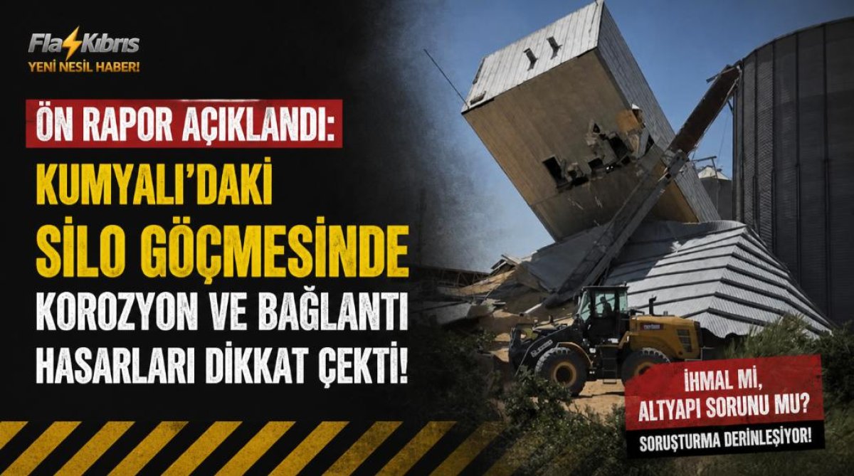 İnşaat Mühendisleri Odası: Kumyalı'daki silo göçmesi, yapısal zafiyetlere işaret ediyor