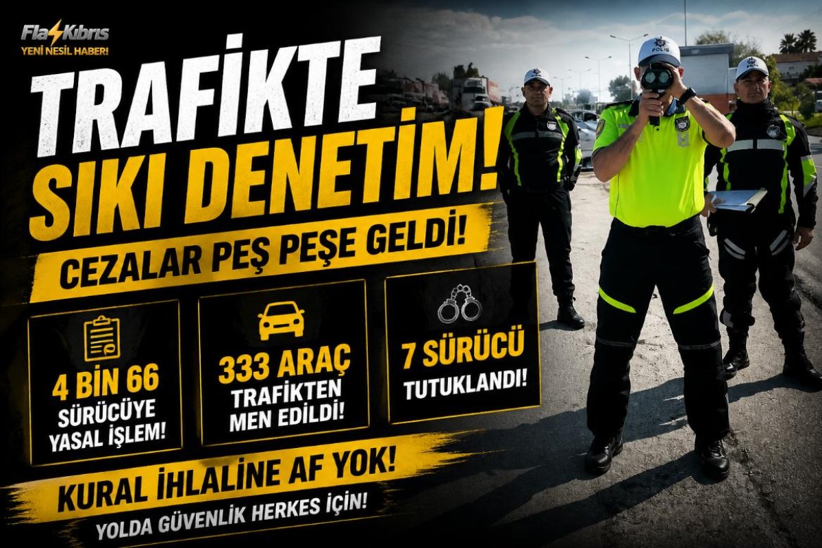 Trafik denetimleri sürüyor