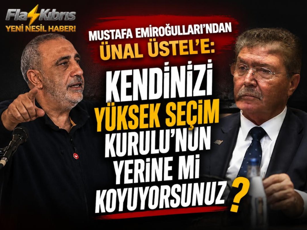 Mustafa Emiroğulları’ndan Ünal Üstel’e sert mesaj