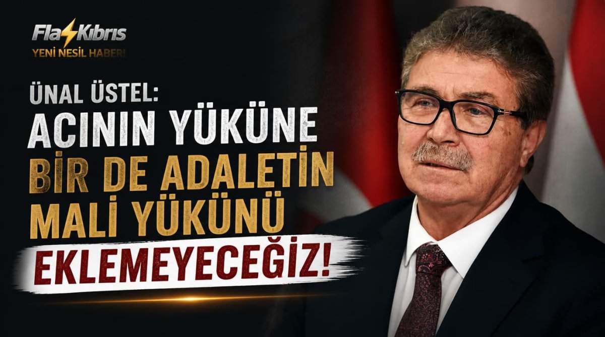 Ünal Üstel: Acının yüküne bir de adaletin mali yükünü eklemeyeceğiz
