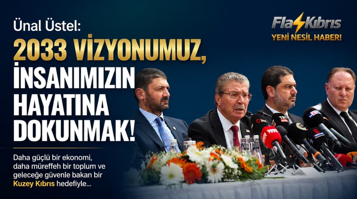 Ünal Üstel: 2033 vizyonumuz, insanımızın hayatına dokunmak