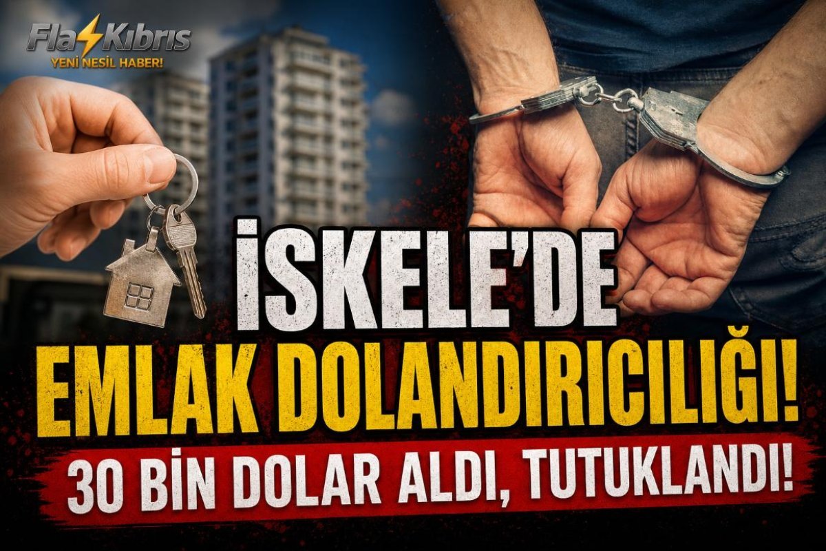 İskele'de emlak dolandırıcılığı