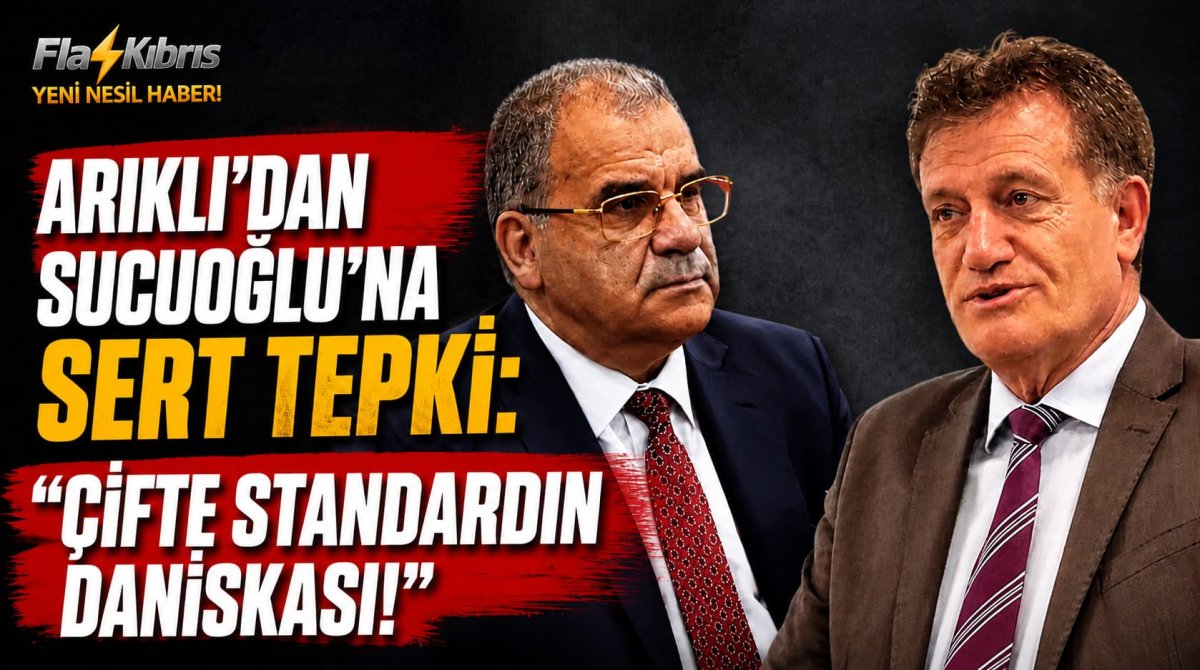 Arıklı’dan Sucuoğlu’na Sert Tepki: “Çifte Standardin DaniskasI!”