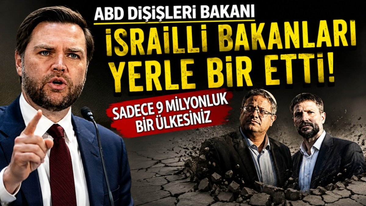 ABD Başkan Yardımcısı JD Vance'ten İsrailli bakanlar Ben-Gvir ve Smotrich'e sert tepki