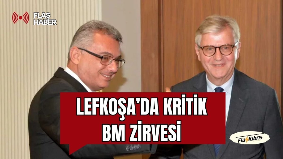 Erhürman, BM Yetkilisi Lacroix ile Görüştü