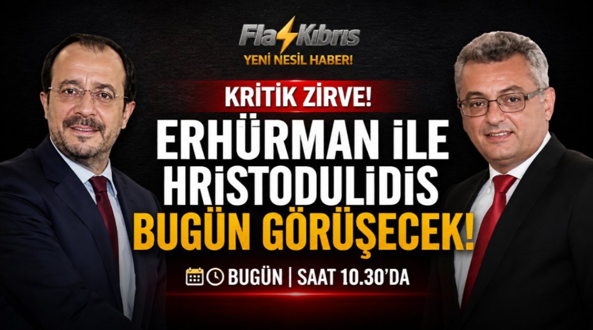 Erhürman ile Hristodulidis bugün saat 10.30’da görüşecek