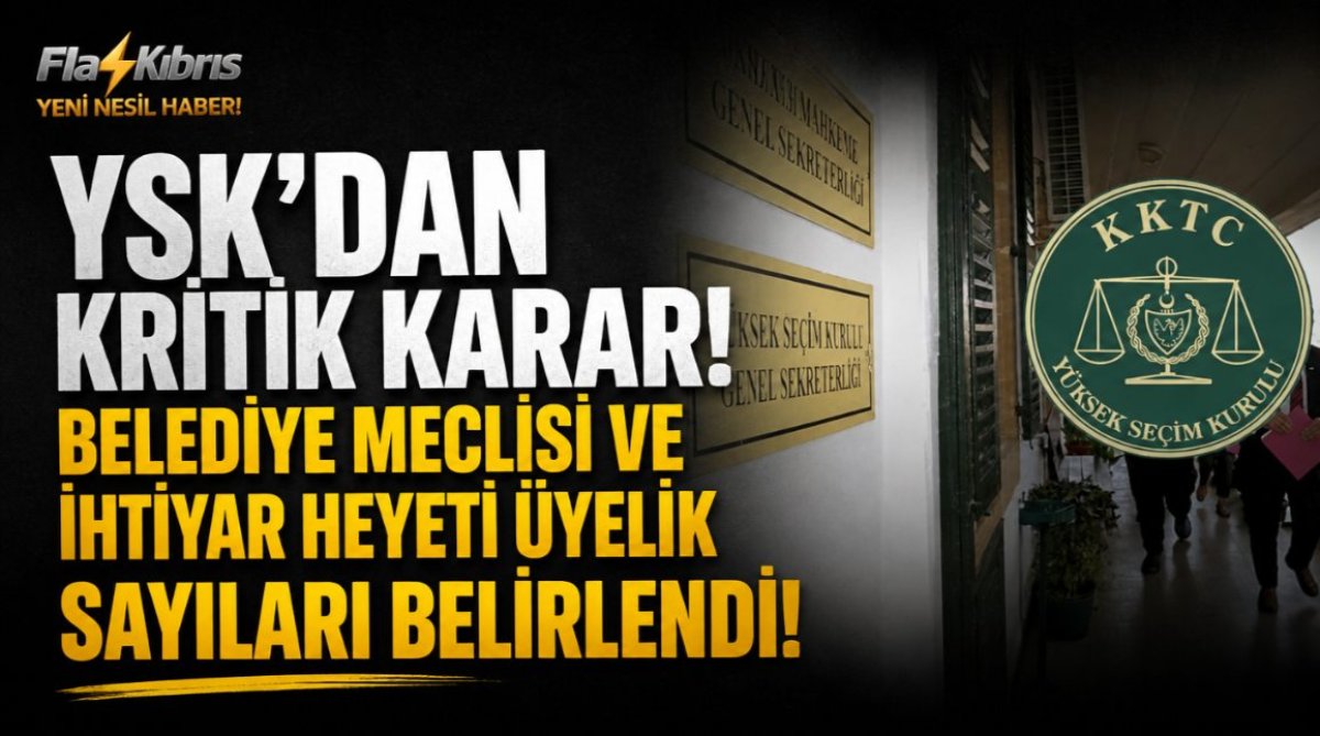 YSK belediye meclisi ve ihtiyar heyeti üyelik sayılarını belirledi
