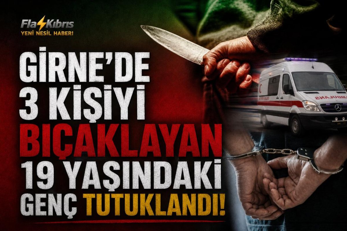 3 kişiyi bıçaklayan 19 yaşındaki genç tutuklandı!