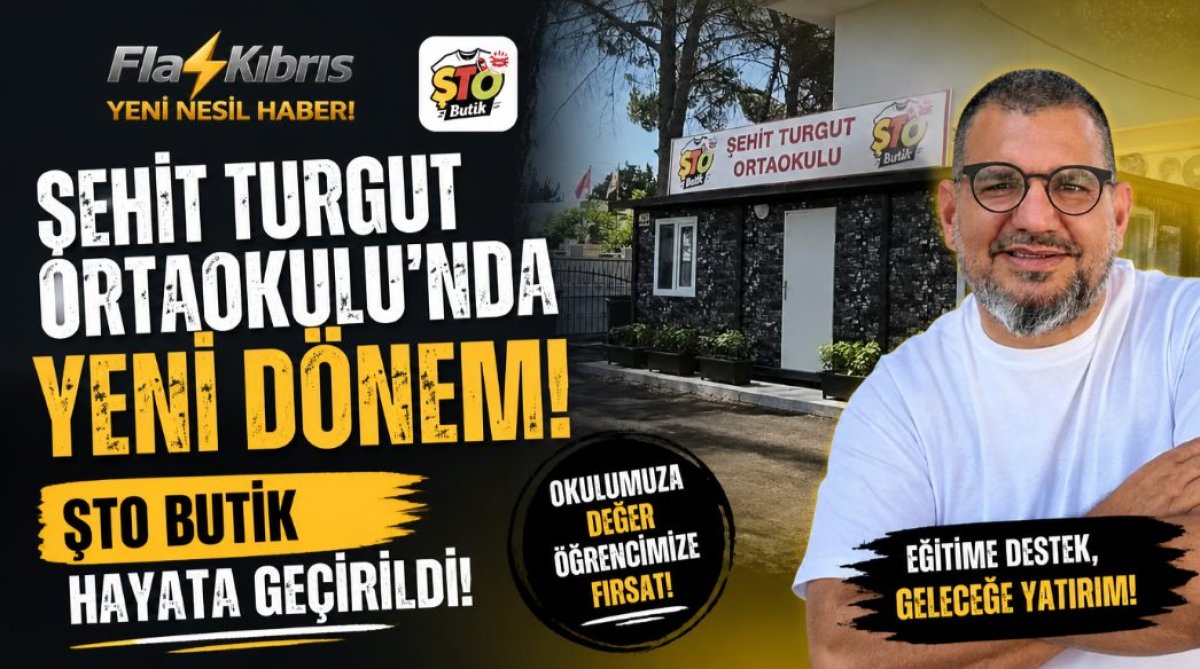 Şehit Turgut Ortaokulu’nda yeni dönem
